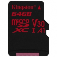 KINGSTON Canvas React 64Gb microSDXC UHS-I U3 V30 A1 KINGSTON Canvas React 64Gb microSDXC UHS-I U3 V30 A1