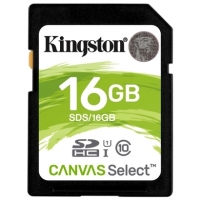 KINGSTON Canvas Select 16Gb SDHC UHS-I 80/10 Mb/s (SDS/16GB) KINGSTON Canvas Select 16Gb SDHC UHS-I 80/10 Mb/s (SDS/16GB)