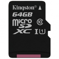 KINGSTON Canvas Select 64Gb microSDXC UHS-I 80/10 Mb/s (SDCS/64GBSP) KINGSTON Canvas Select 64Gb microSDXC UHS-I 80/10 Mb/s (SDCS/64GBSP)