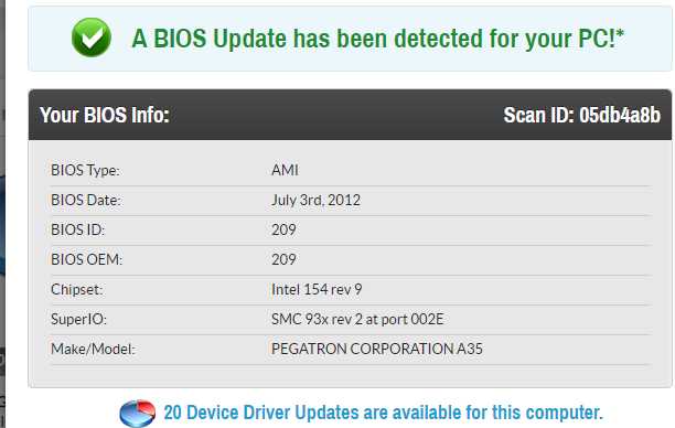 AMI BIOS обновление — подробная информация