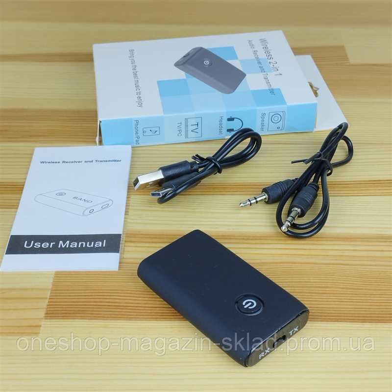 Bluetooth передатчик для наушников c трансмиттером и ресивером
