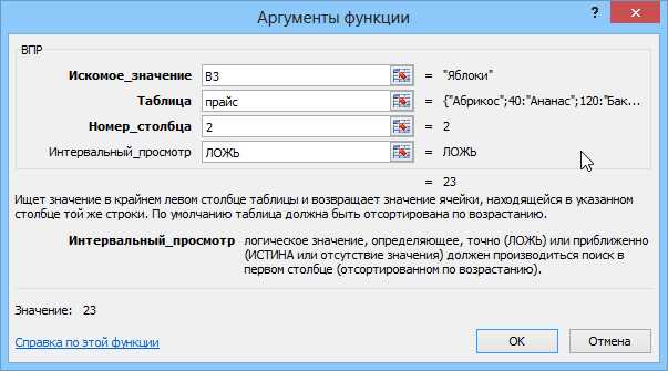 Формула ВПР в Excel для чайников: ой, как просто!