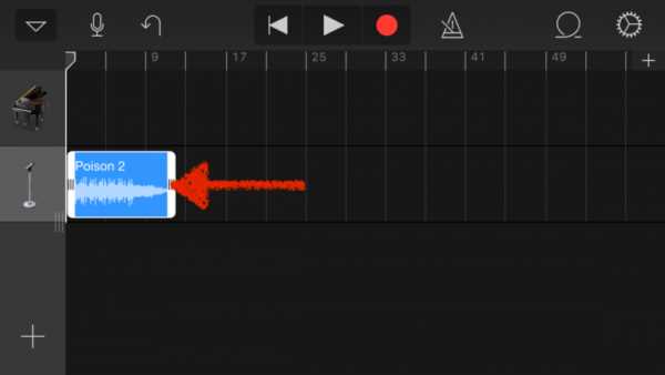 Как поставить рингтон на iPhone через GarageBand