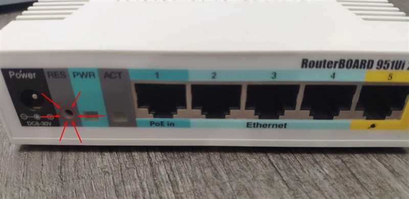 Как сбросить пароль и настройки роутера MikroTik RouterBOARD?