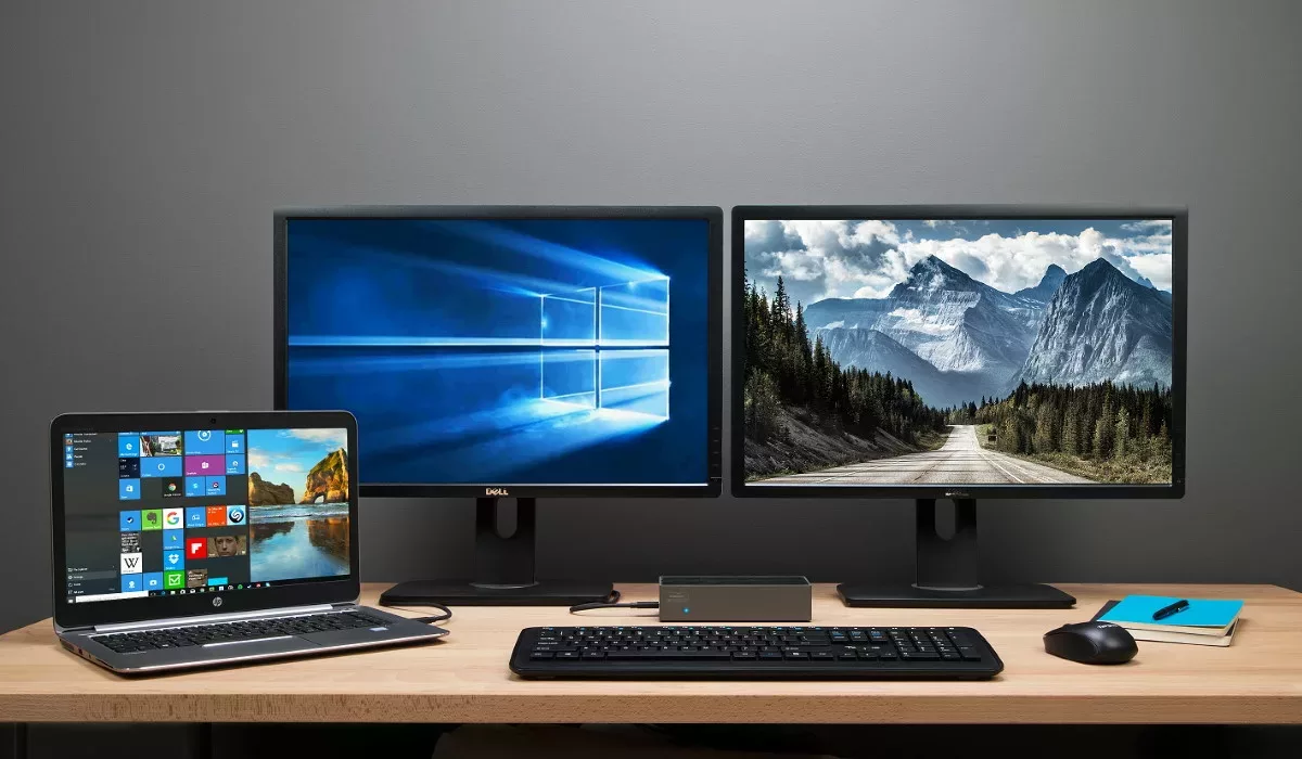 Как сделать 2 экрана на Windows