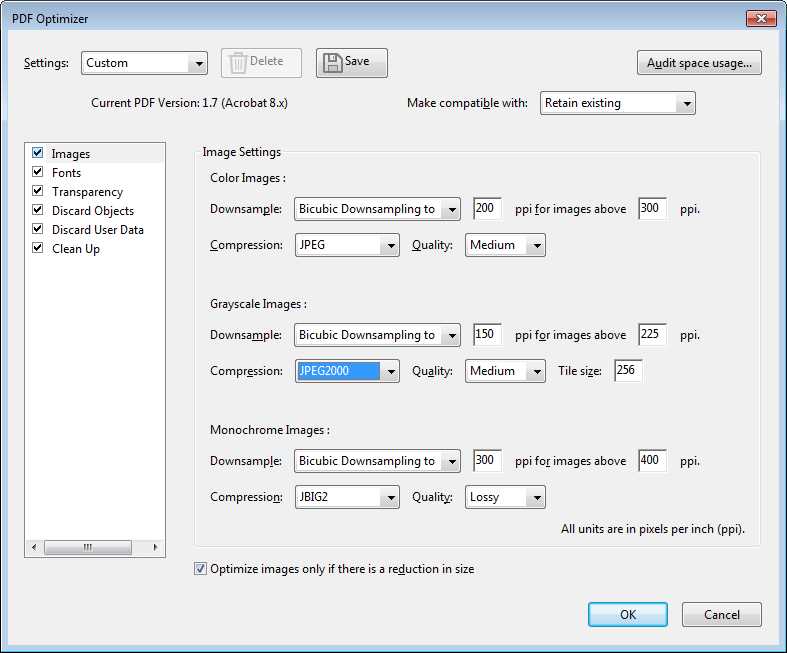 Как уменьшить размер PDF-файла?