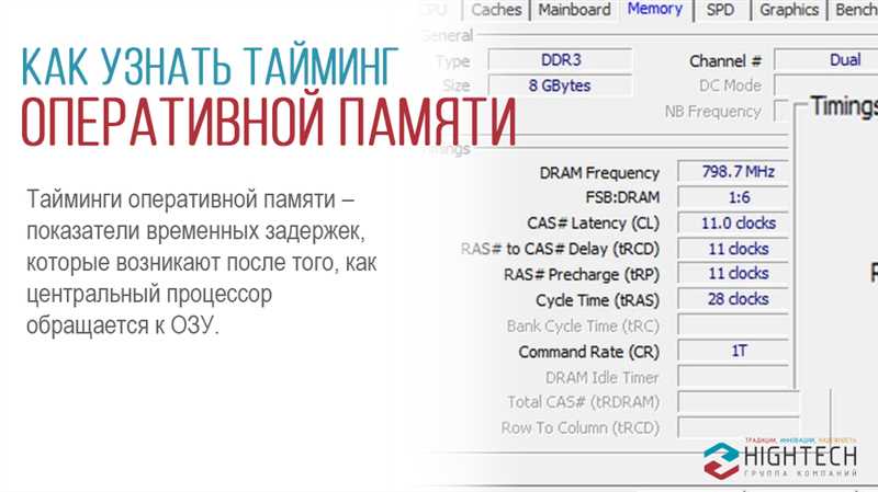 Как узнать частоту оперативной памяти — подробная информация