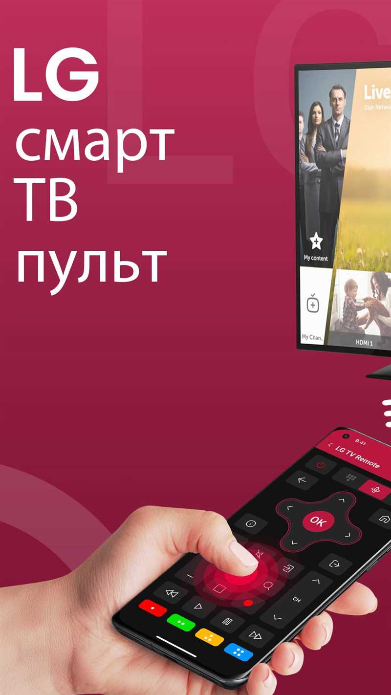 LG TV Remote: управлять телевизором с телефона