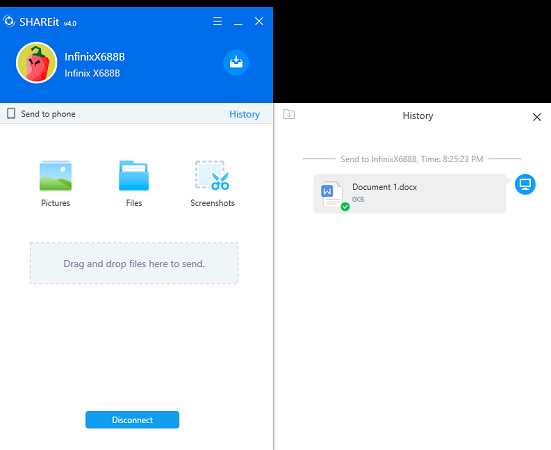 Обмен файлами через Wi-Fi роутер между Android телефоном и компьютером