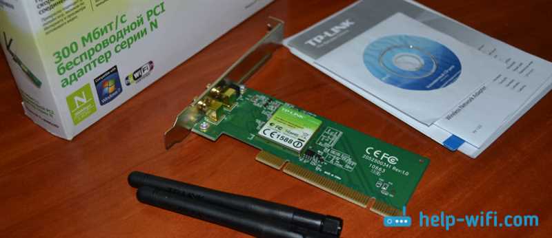 PCI Wi-Fi адаптер TP-Link TL-WN851ND: подключение, драйвера, настройка