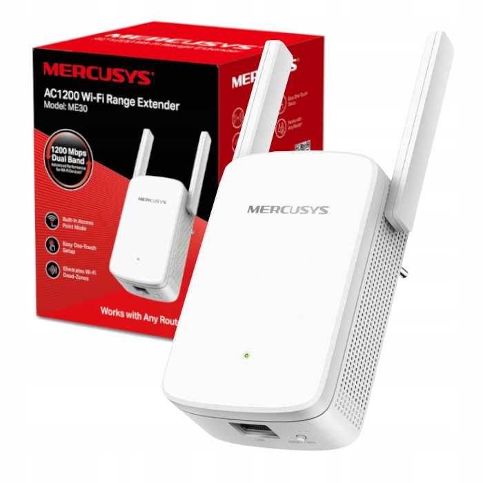 Представлен усилитель Wi-Fi Mercusys ME30