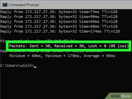 Проверка потери пакетов интернета и попытки исправления