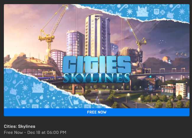 Раздача игры Cities: Skylines