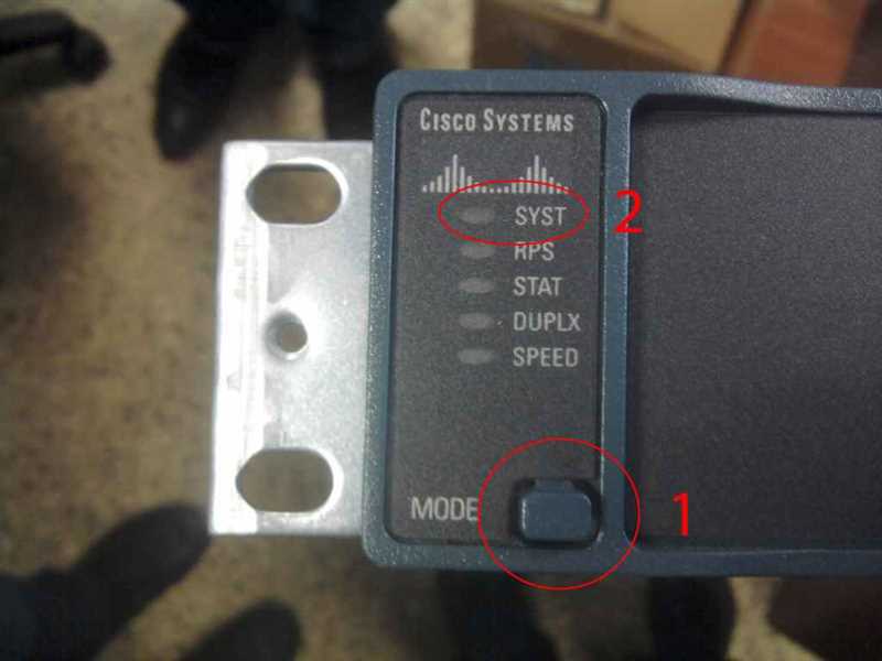 Сброс Cisco на заводские настройки (на примере Cisco 2960)