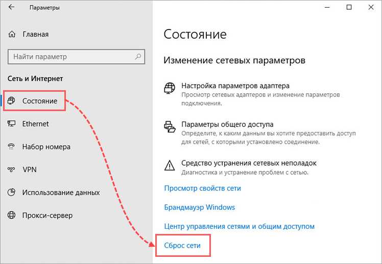 Сброс сетевых настроек Windows 10 — подробная инструкция