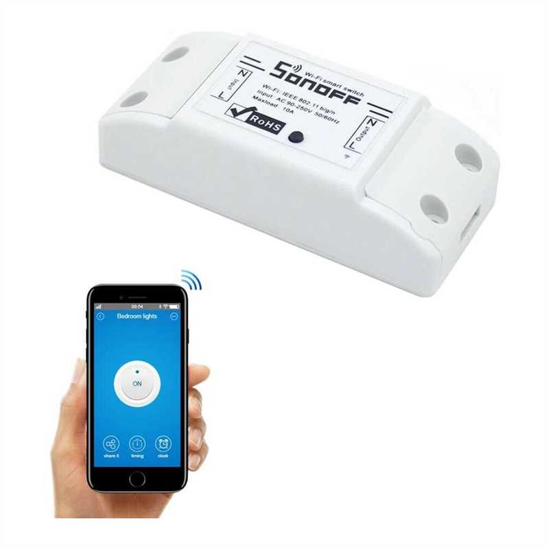 Wi fi реле напряжения Sonoff WiFi: обзор и подключение Wi-Fi Wireless Smart Switch - Все инструкции и 