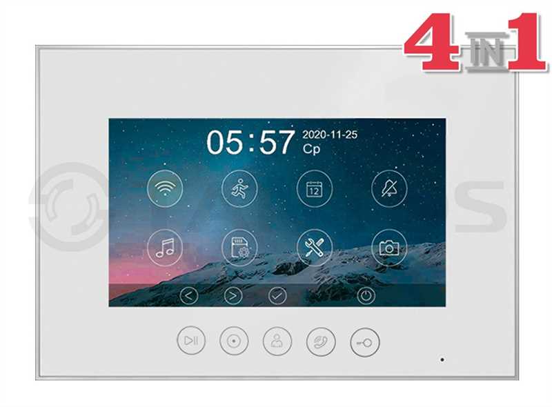 Tantos Marilyn Wi-Fi: обзор ультратонкого монитора видеодомофона