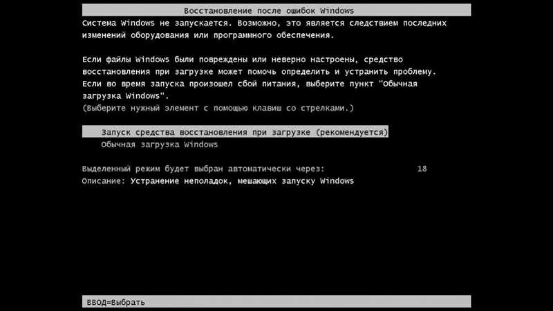 Восстановление загрузчика Windows 7: 9 способов запуска